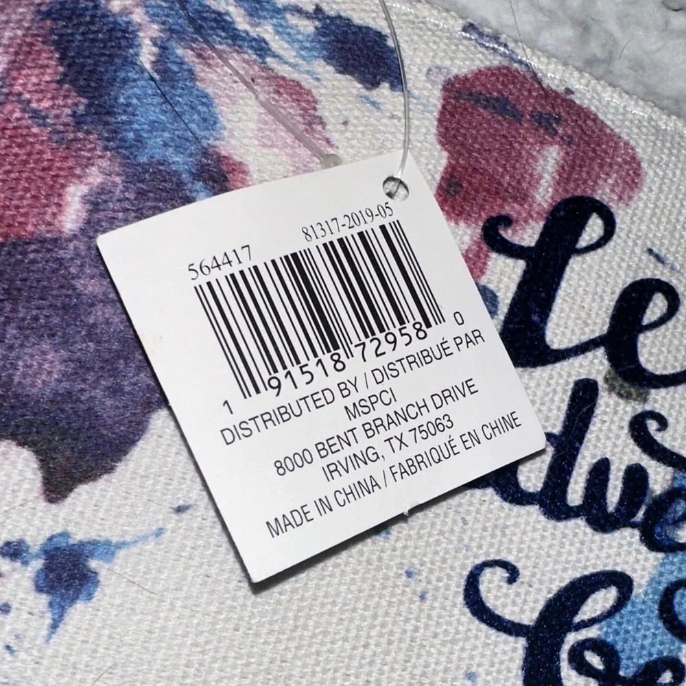 Pencil Pouch Colorful Canvas Inspirational Adventure Accessory Makeup Bag